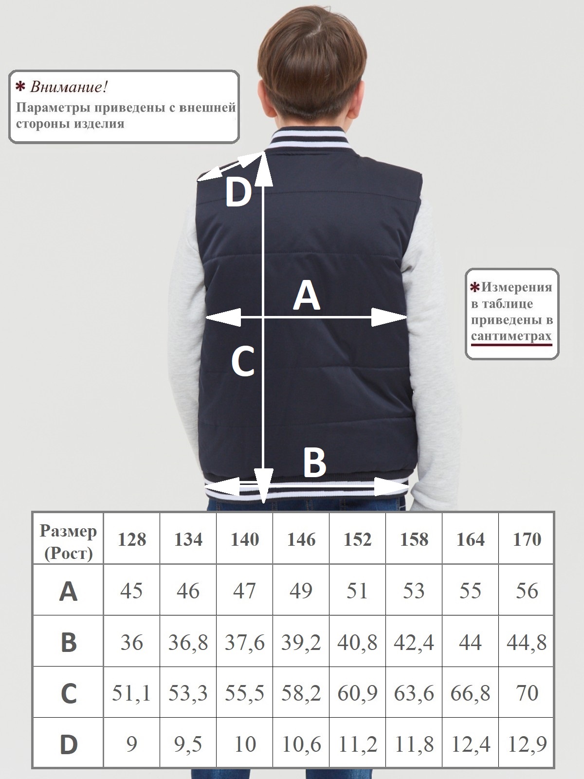 Жилет WBR 67-009 (Синий) - фото 6