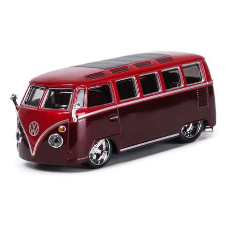 Машина BBurago 1:32 Volkswagen Van Samba 18-42004