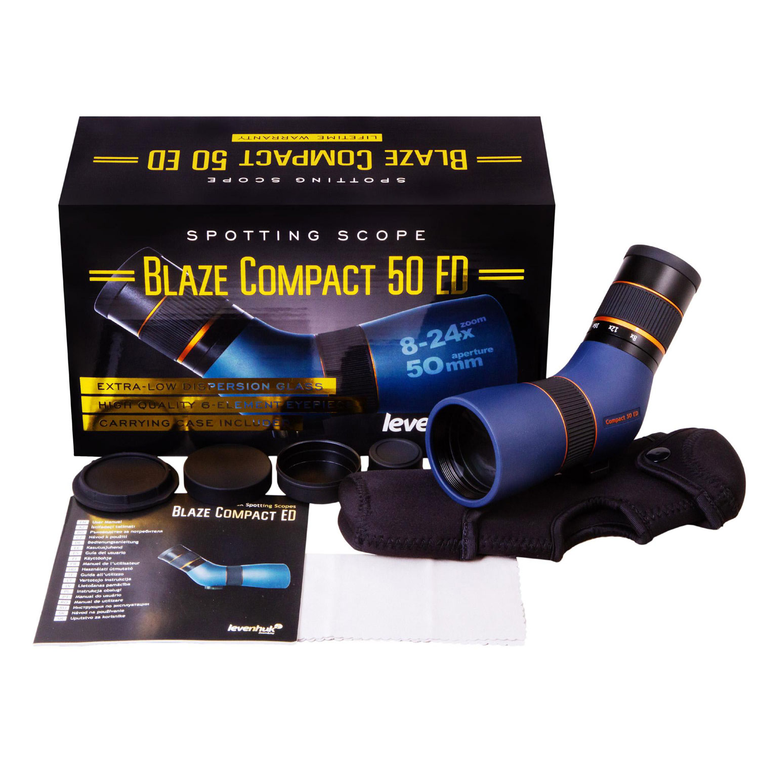 Зрительная труба Levenhuk Blaze Compact 50 ED - фото 2