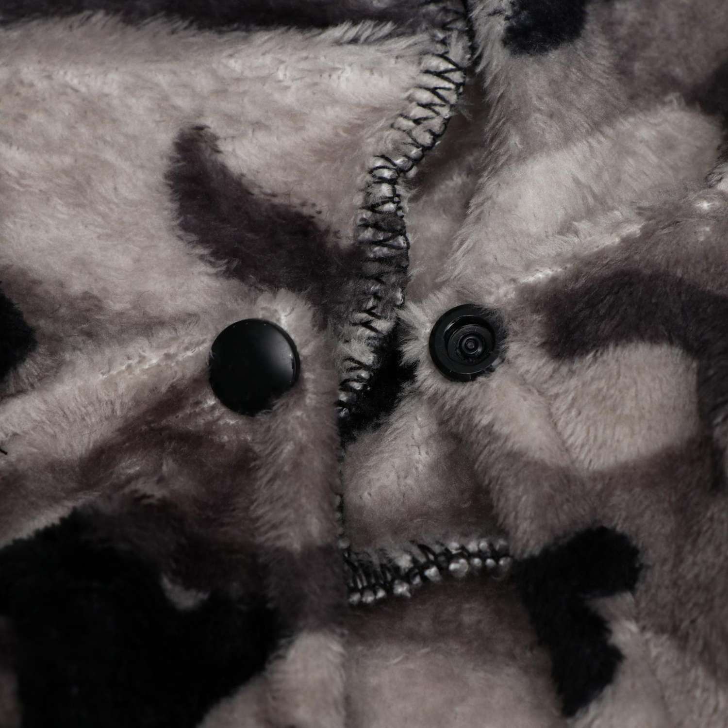 Комбинезон Пижон Камуфляж на кнопках M ДС 25 см ОШ 26 см ОГ 37 см серый - фото 10