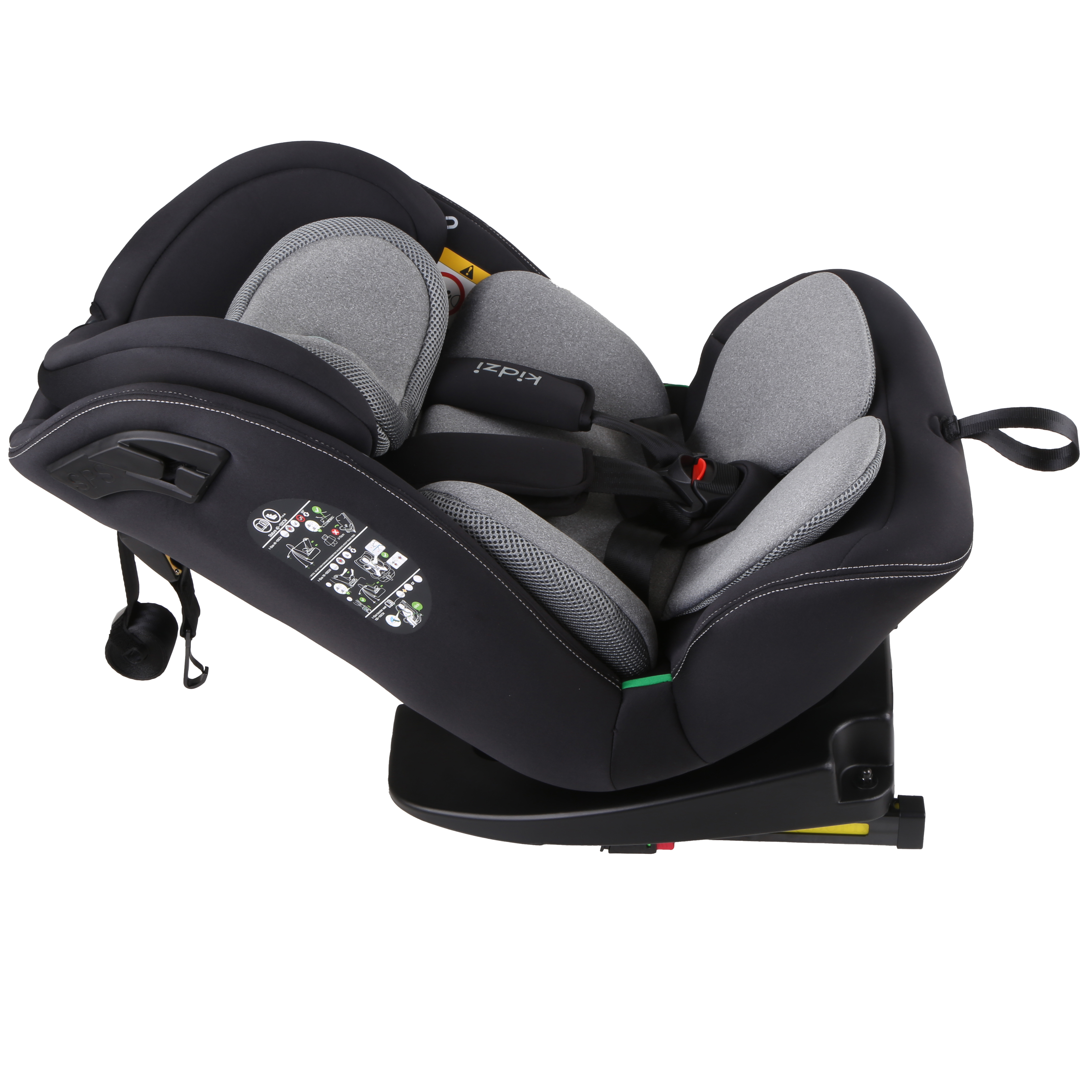 Автокресло Kidzi SPIN 360 i-SIZE Isofix 0+/1/2/3 (0-36 кг) - фото 11