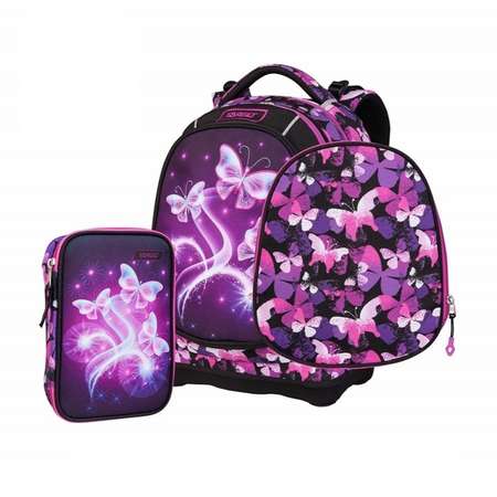 Рюкзак Target суперлегкий с пеналом Violet Butterfly