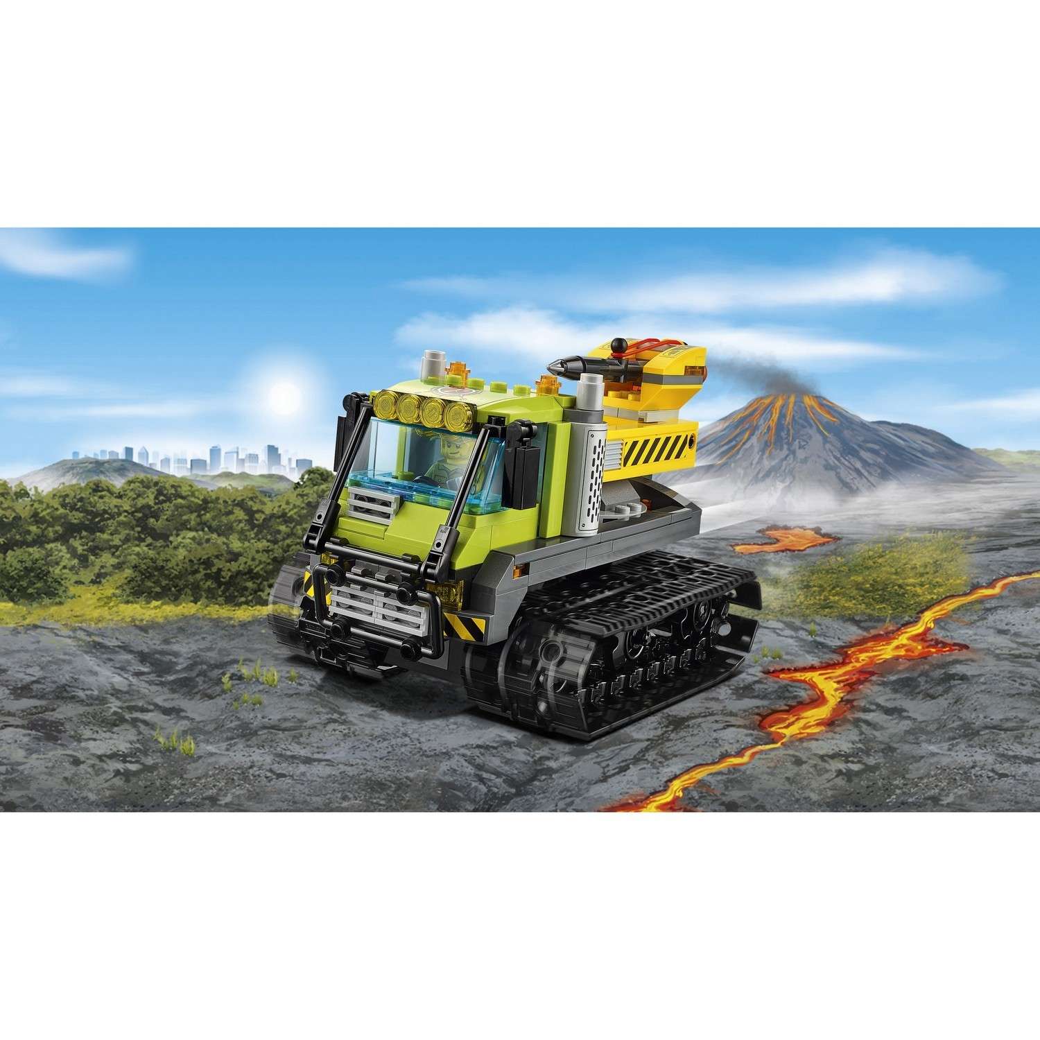 Конструктор LEGO City Volcano Explorers Вездеход исследователей вулканов (60122) - фото 6