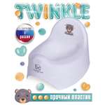 Горшок детский BabyCare Twinkle белый