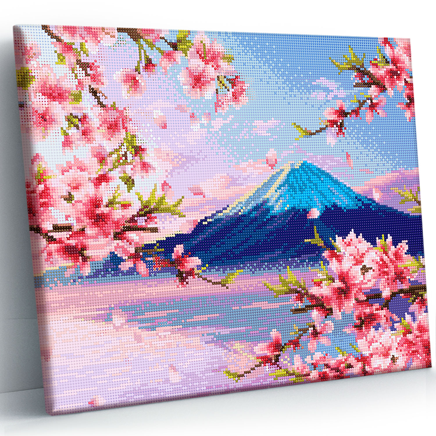 Алмазная мозаика Kiki Холст на подрамнике 40*50 полная выкладка Фудзи - фото 1