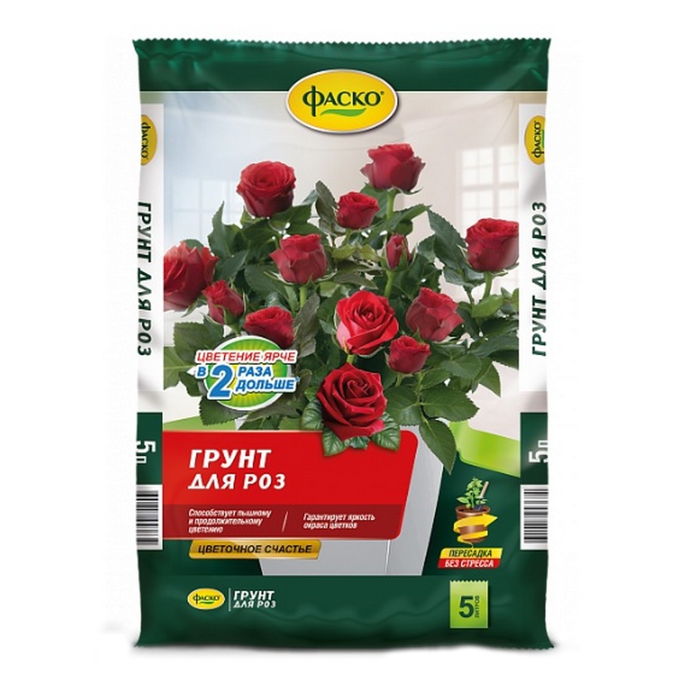 Грунт Фаско для роз Цветочное счастье 5л - фото 1
