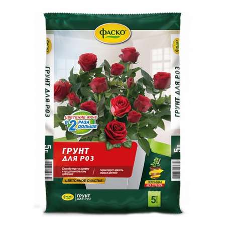 Грунт Фаско для роз Цветочное счастье 5л