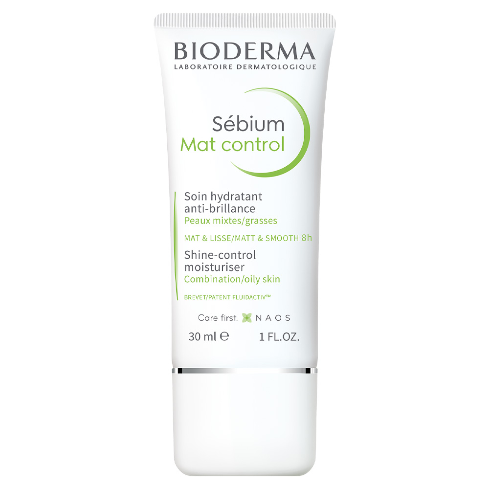 Крем Bioderma Sebium матирующий увлажняющий для жирной и комбинированной кожи лица 30 мл - фото 1