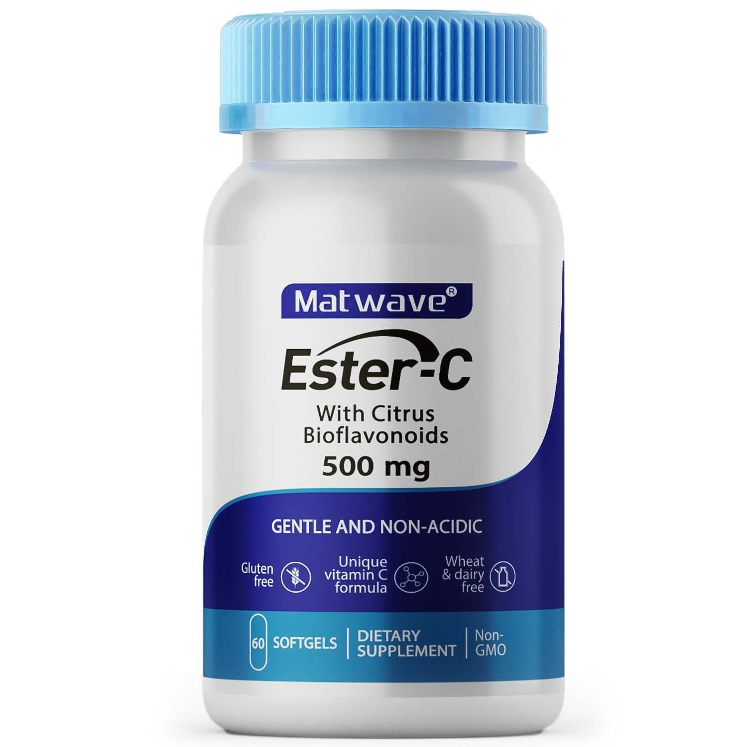 Витамин С Matwave Ester-C Эстер С 500 mg 60 капсул комплект 3 упаковки - фото 4