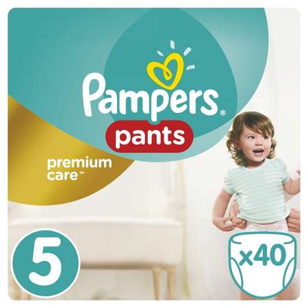 Подгузники-трусики Pampers Premium Care 12-18кг 40шт