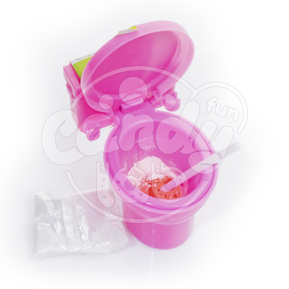 Карамель леденцовая Fun Candy Lab с кислой пудрой Кислый слив 24 шт по 8 гр - фото 5