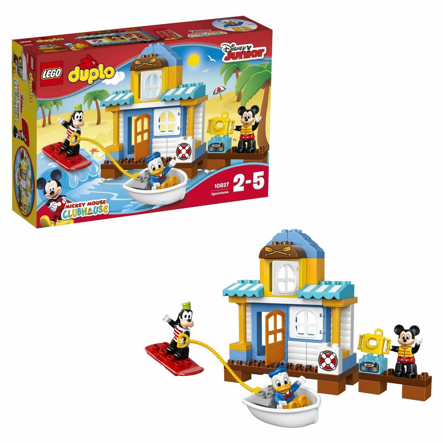 Конструктор LEGO DUPLO Disney TM Домик на пляже (10827)