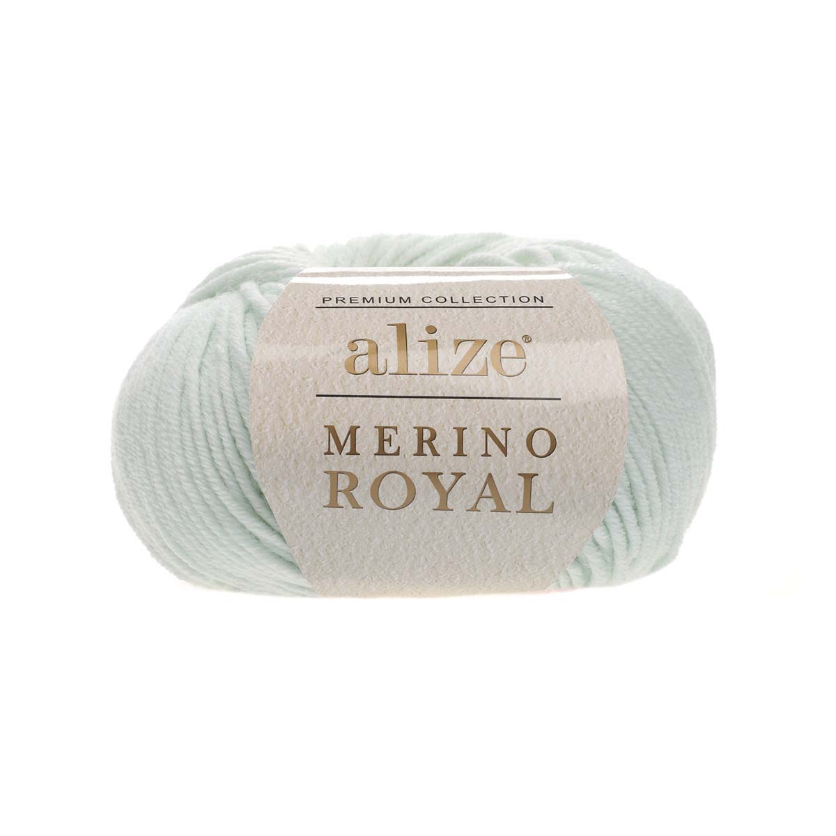 Пряжа Alize для теплой одежды пледов Merino Royal 50 г 100 м 100% шерсть 10 мотков 522 мята - фото 6