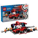 Конструктор детский LEGO City Пит-стоп и команда F1