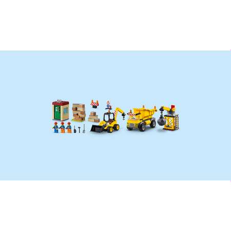 Конструктор LEGO Juniors Стройплощадка (10734)