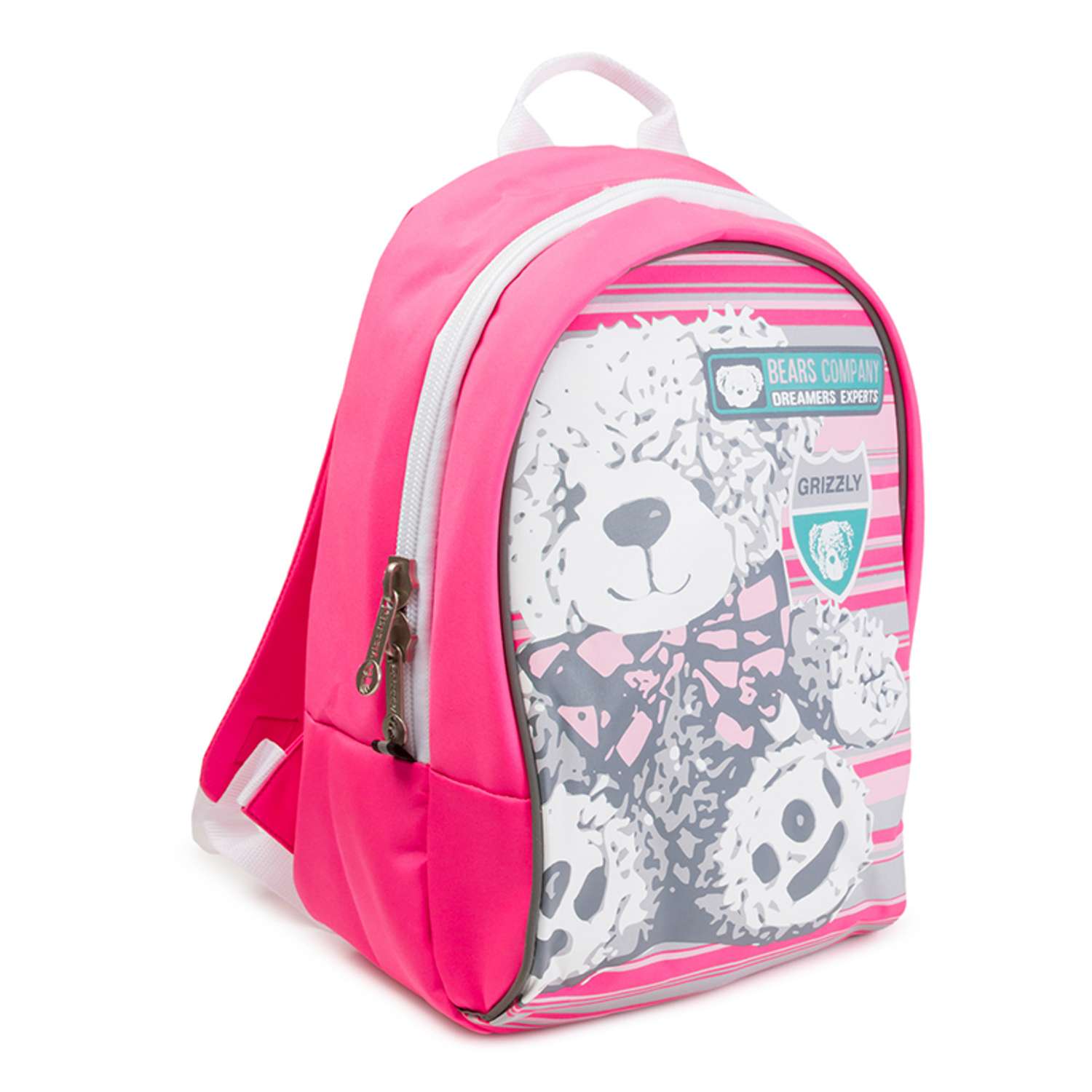 Рюкзак Grizzly Мишка (ярко-розовый) - фото 2