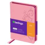 Ежедневник датированный 2024г BERLINGO Starlight S розовый