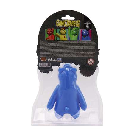 Игрушка PMI фигурка-тянучка Gang Beasts синяя GB6602-C