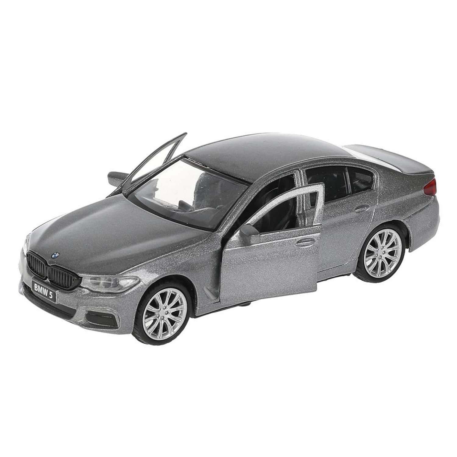 Машина металл ТЕХНОПАРК BMW 5-er sedan m-sport 12 см открываются двери багажник 319648 - фото 3
