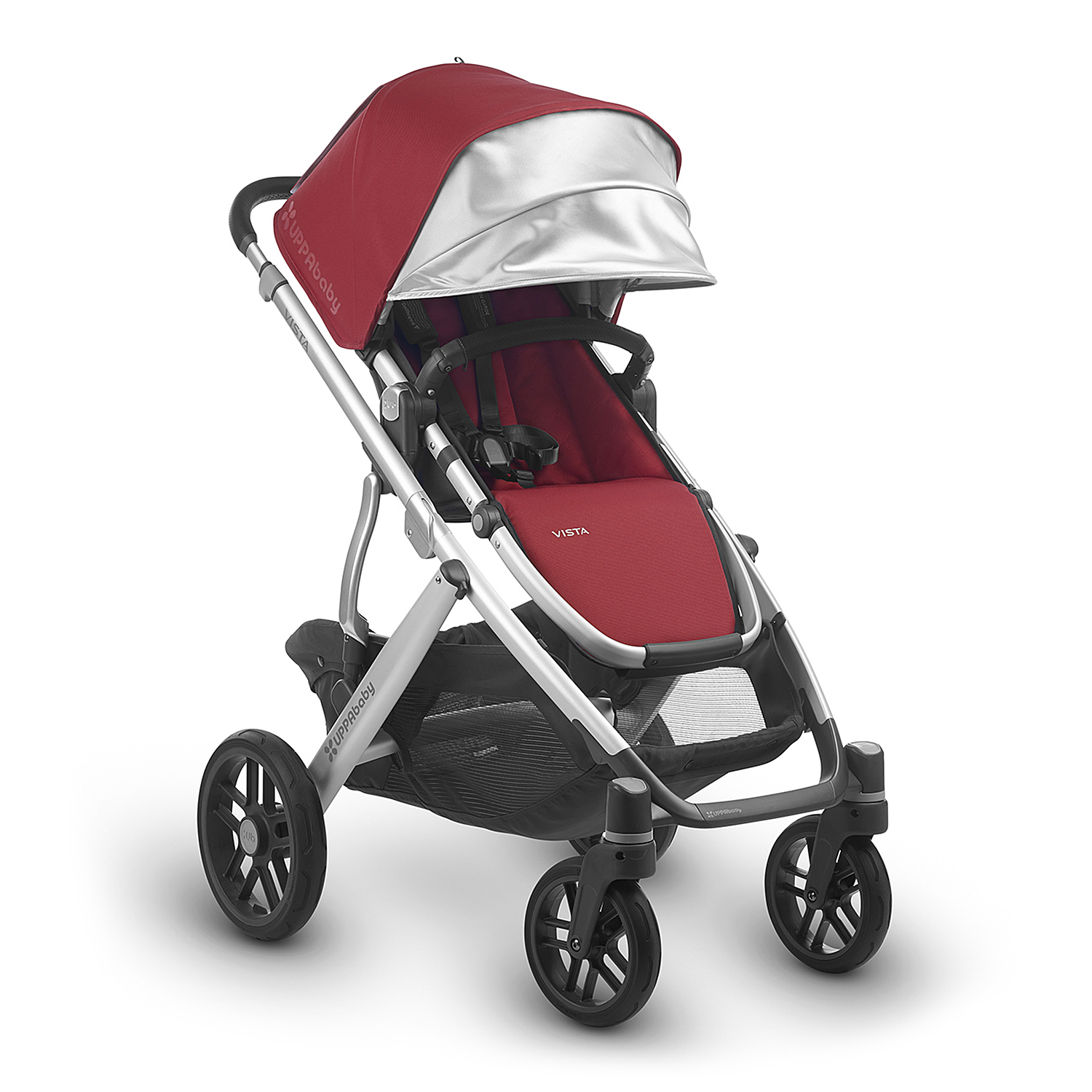 Коляска 2 в 1 UPPAbaby Vista 2018 Denny True Red - фото 2