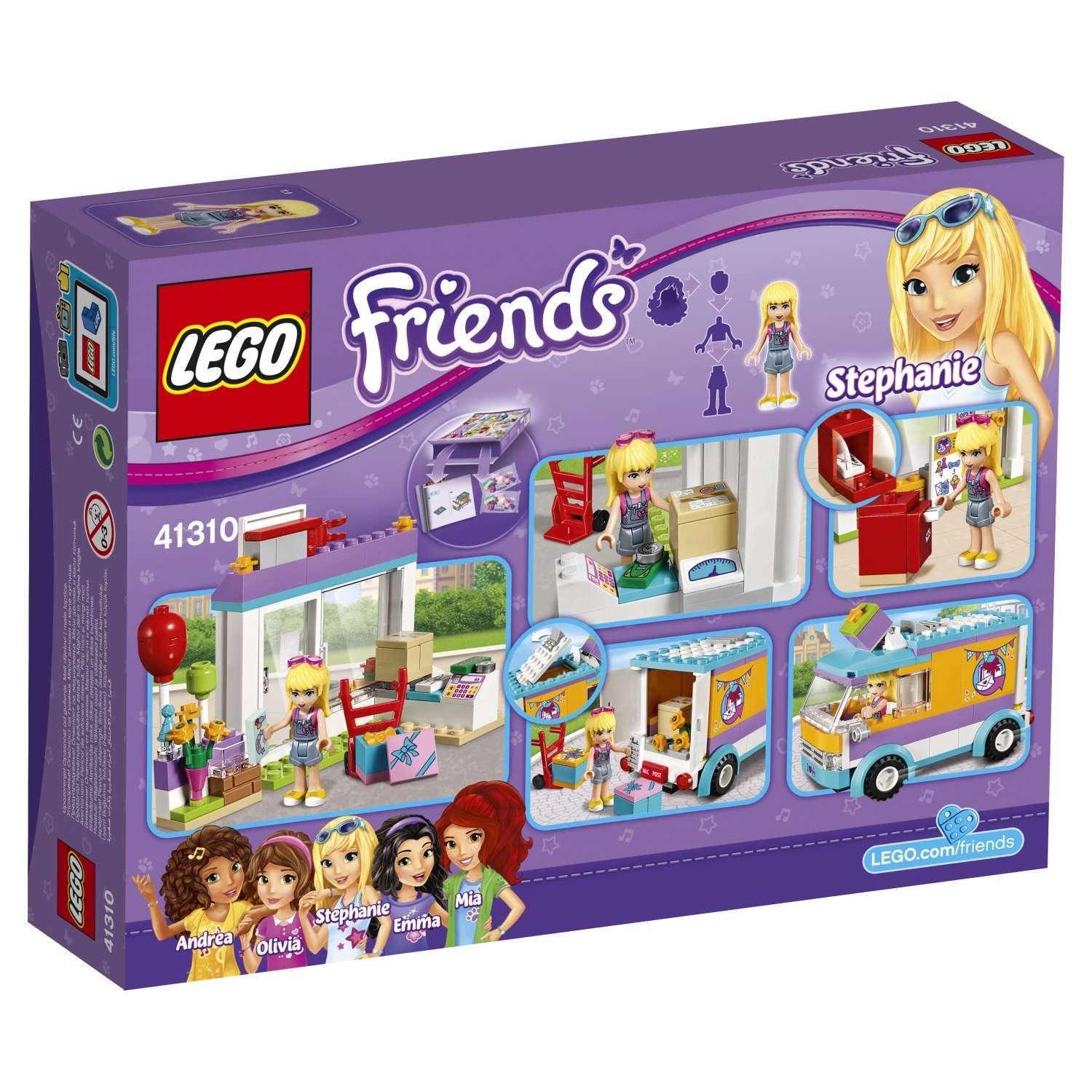 Конструктор LEGO Friends Служба доставки подарков (41310) - фото 3