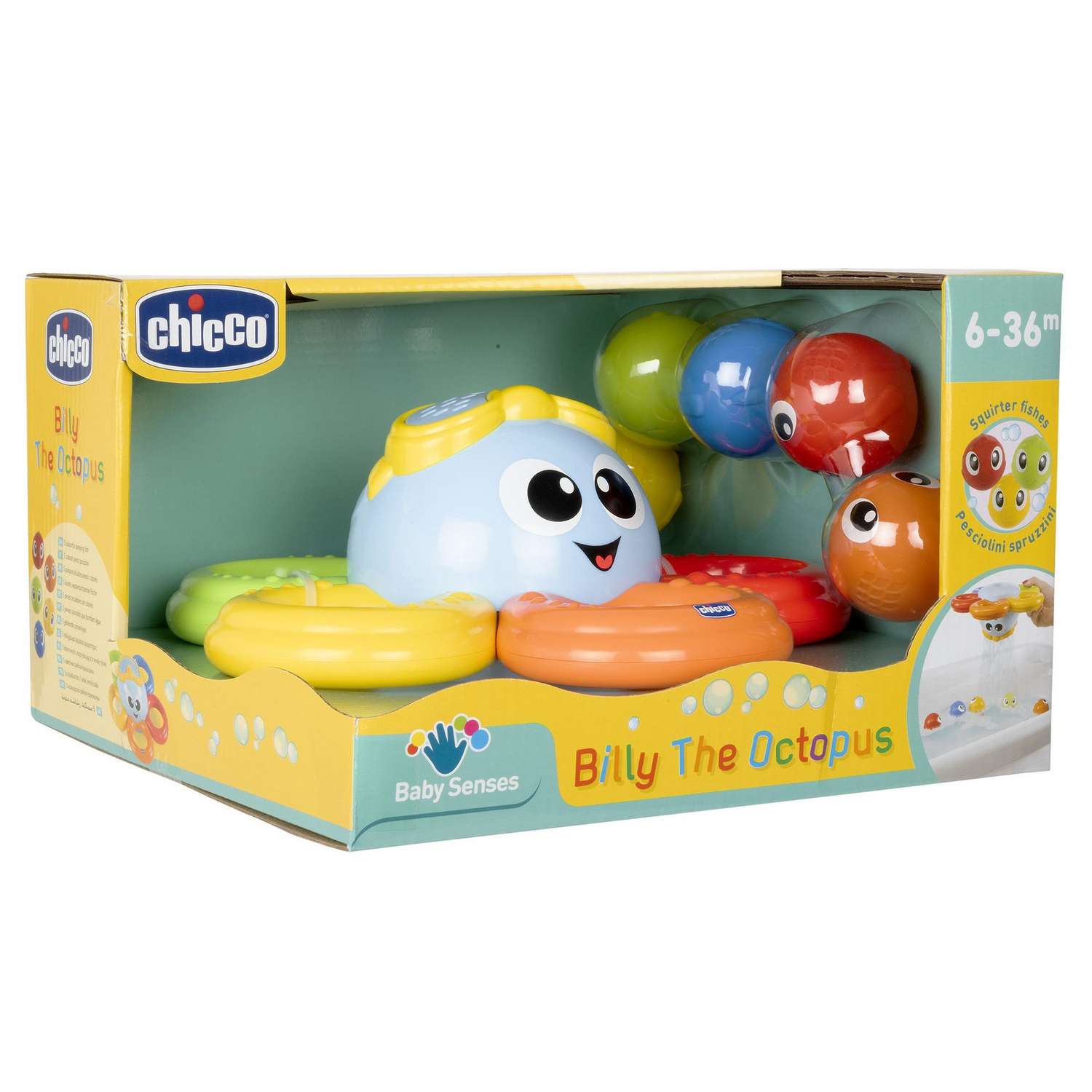 Игрушка для ванны Chicco Осьминог 00010037000000 - фото 2