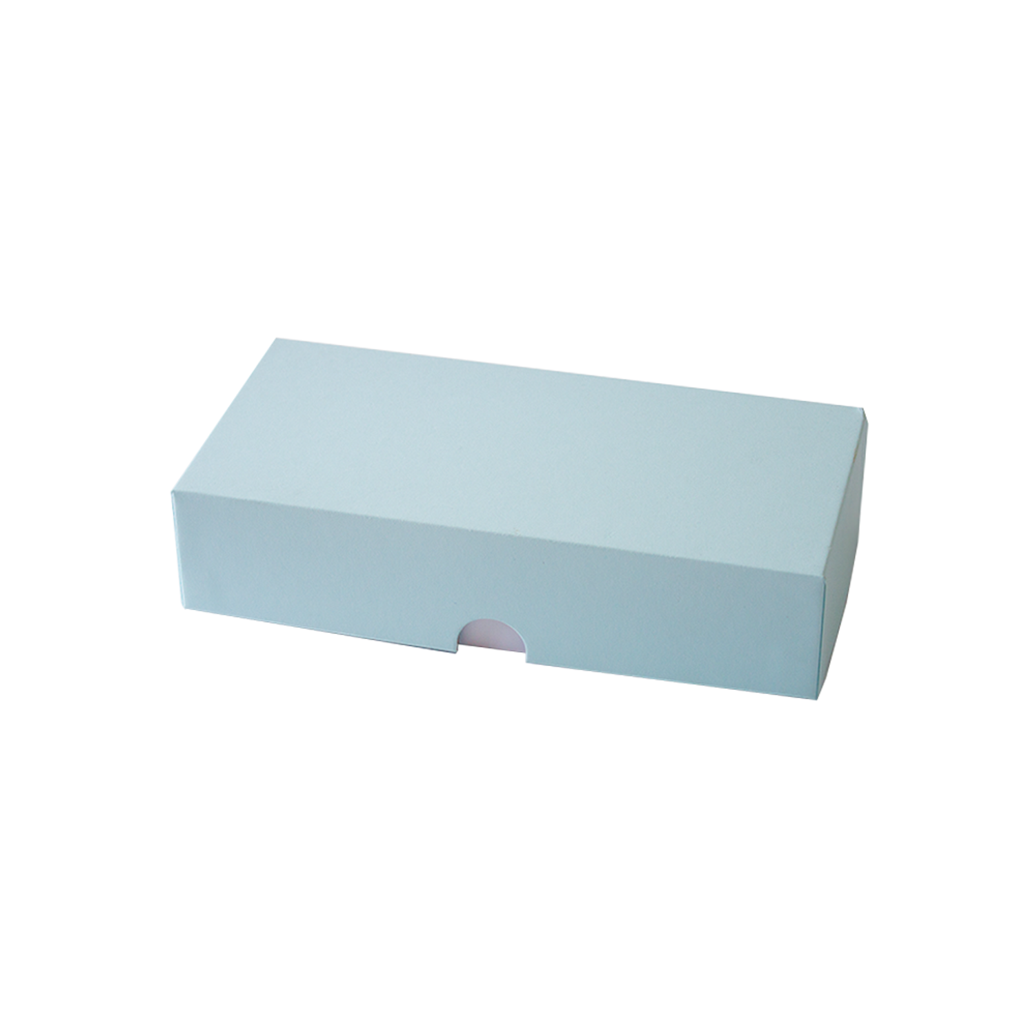 Коробка подарочная Cartonnage Радуга голубой-белый прямоугольная - фото 1