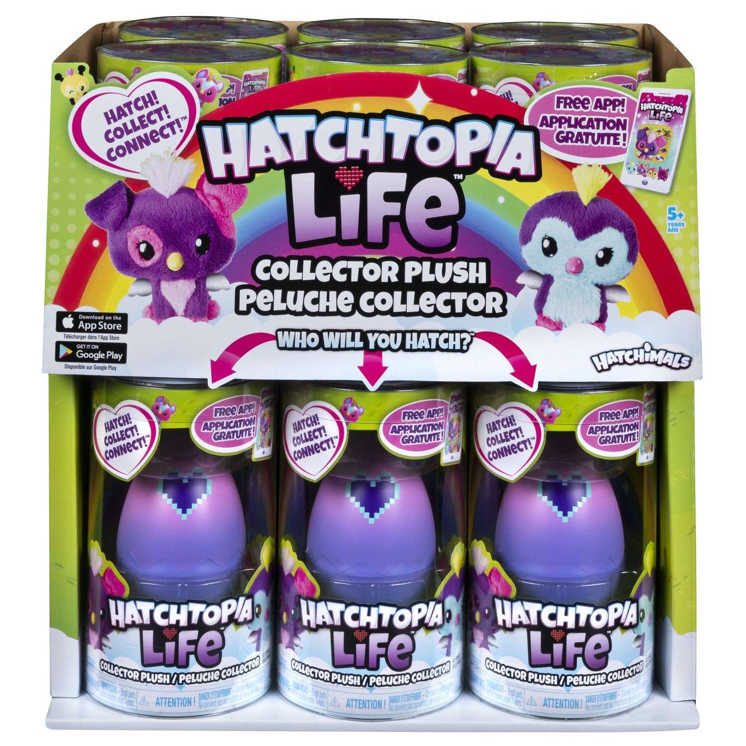 Игрушка Hatchimals Хэтчитопия Лайф в непрозрачной упаковке (Сюрприз) 6047224 - фото 10