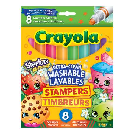 Штампики Crayola Shopkins 8 шт