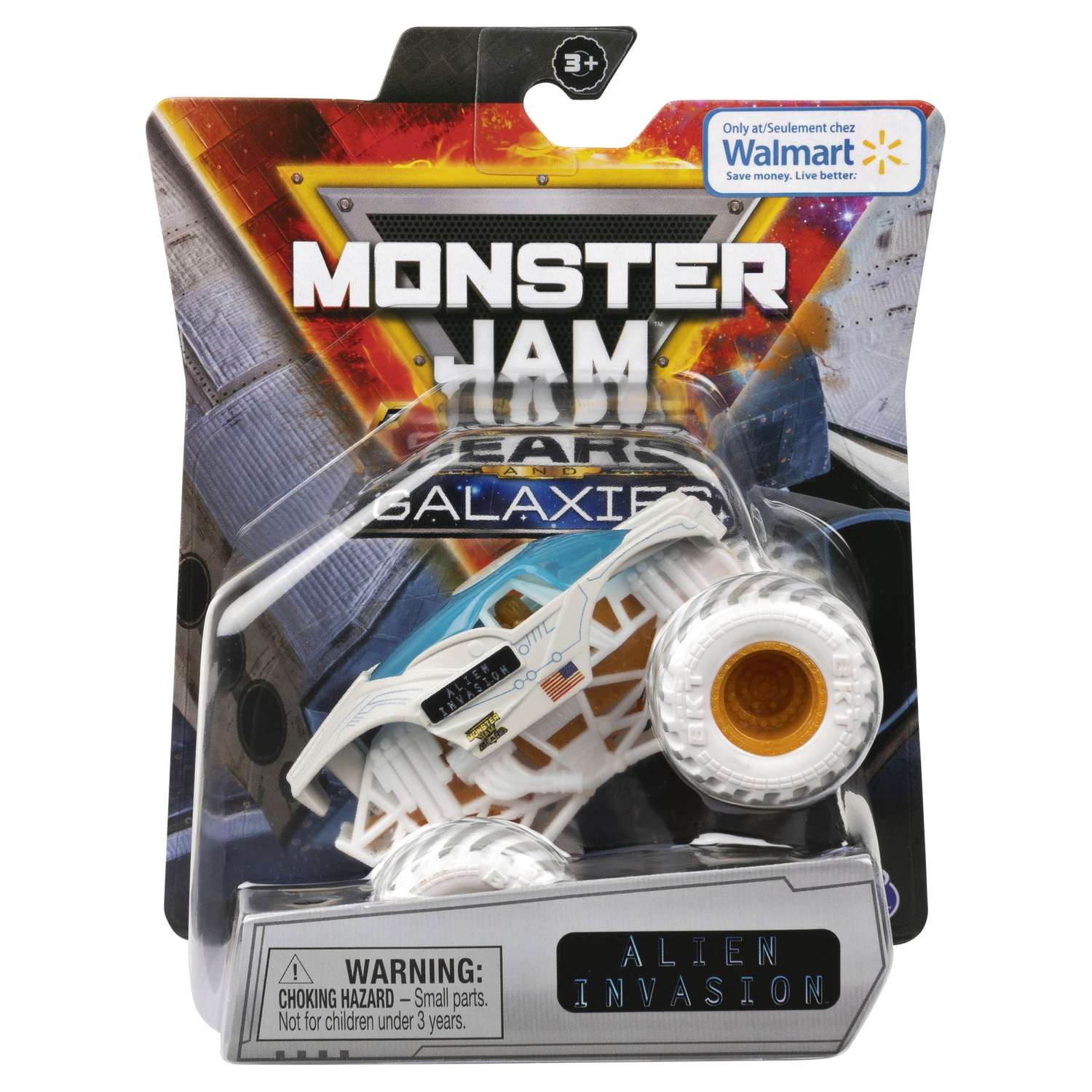 Машинка Monster Jam 1:64 Космос Alien Invasion 6063708/20132944 6063708 - фото 2