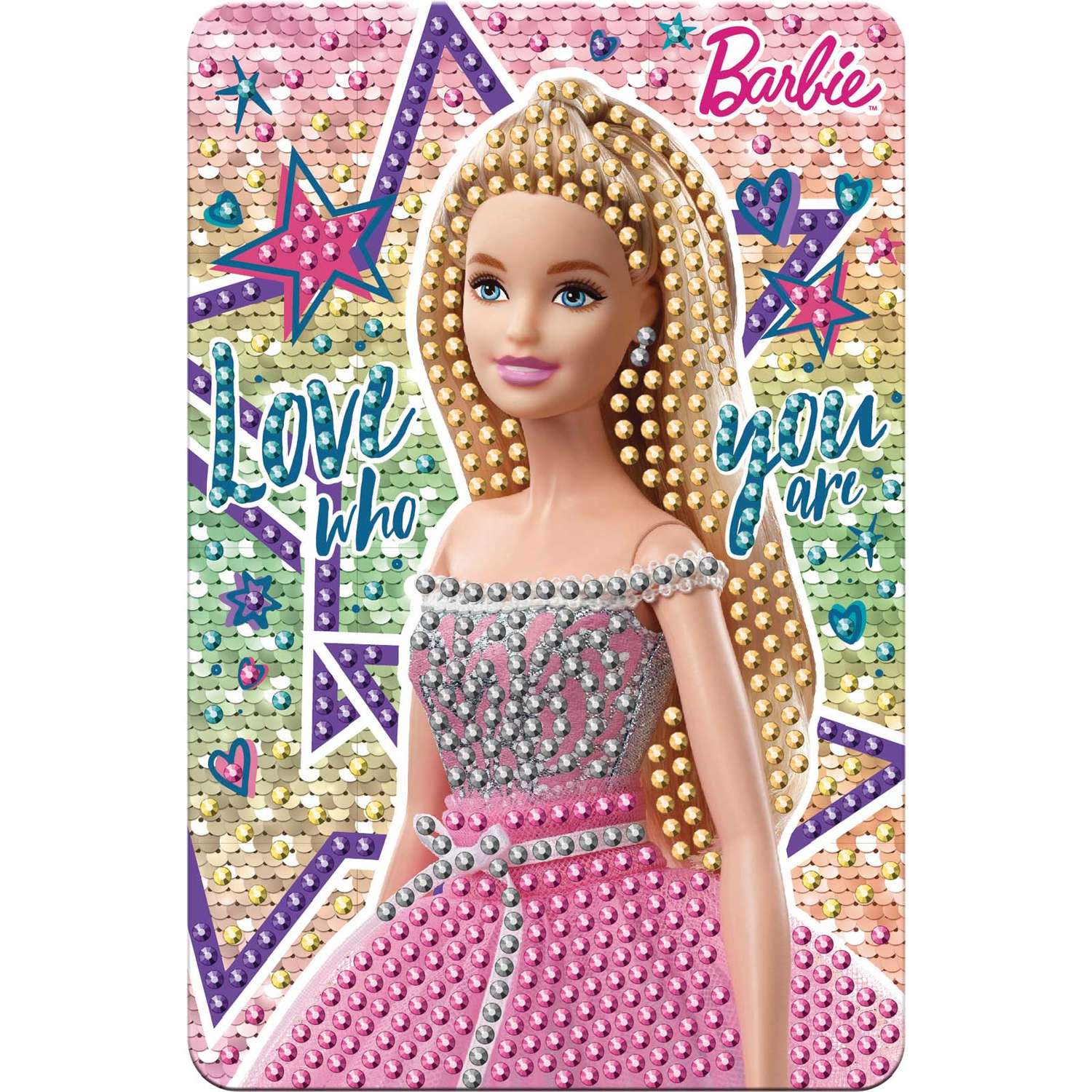 Алмазная мозаика Barbie Аппликации стразами Барби Леди 10 на 15 - фото 2