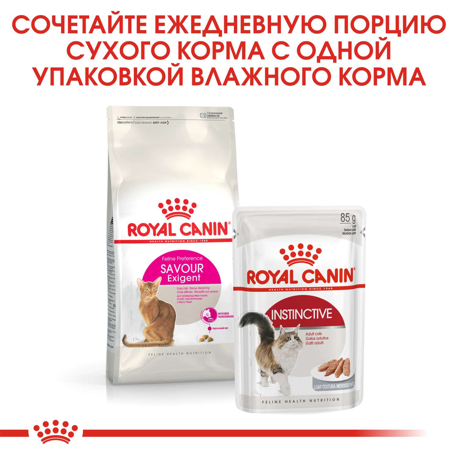 Корм для кошек ROYAL CANIN Savour Exigent для привередливых взрослых кошек от 1года сухой 0.2кг - фото 8