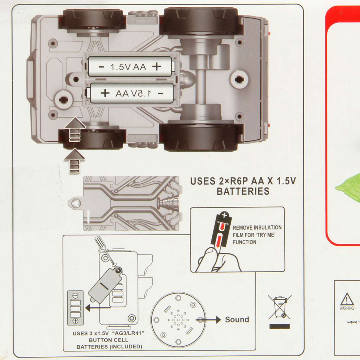 Пожарная машина Veld Co С дорожной камерой световые и звуковые эффекты 131409 - фото 8