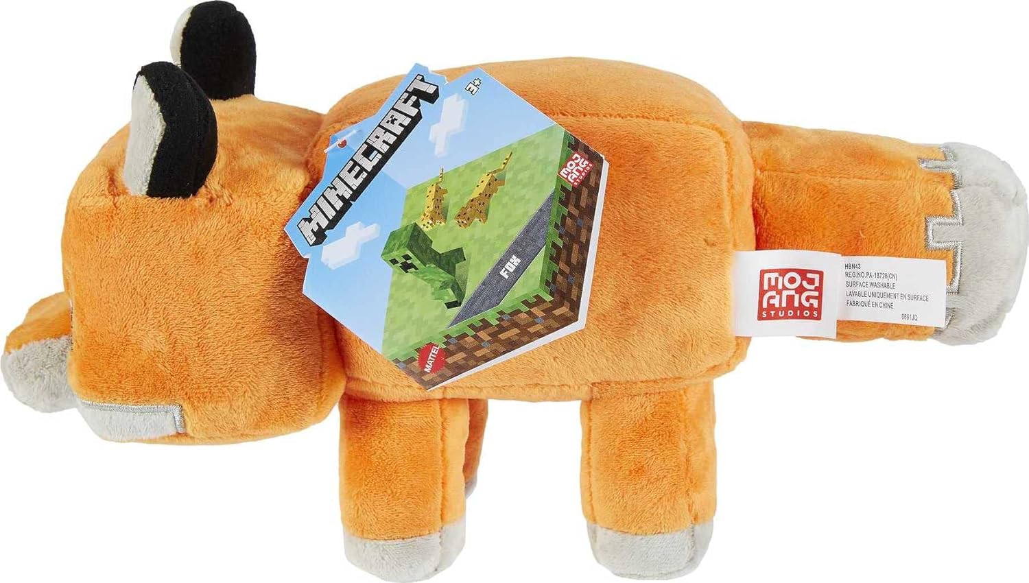 Игрушка мягкая Minecraft Plush Fox HBN43 - фото 5