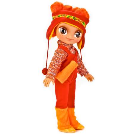 Кукла Карапуз Cказочный патруль Алёнка в зимней одежде SP0117-A-RU-W 18
