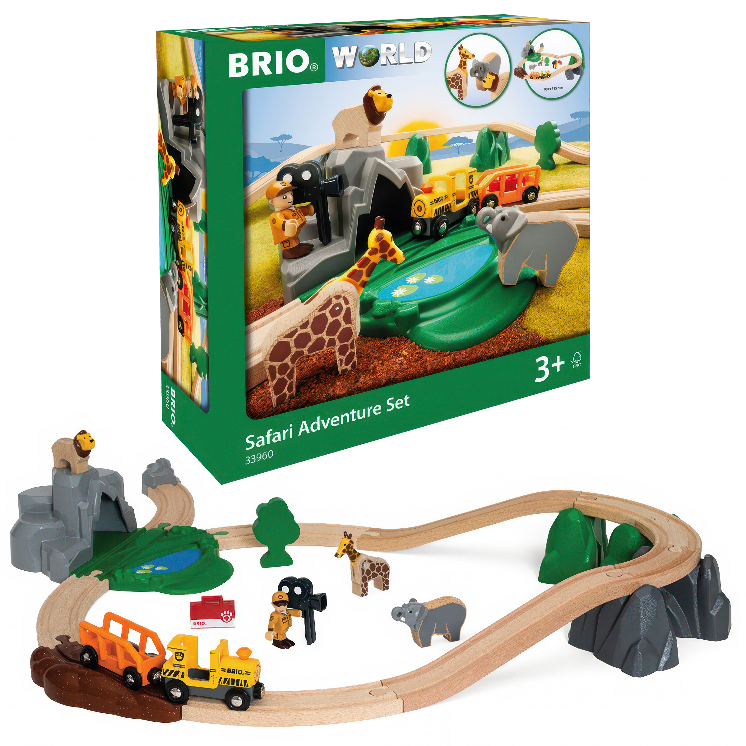 Набор железнодорожный Brio 69.8 см 33960 - фото 6