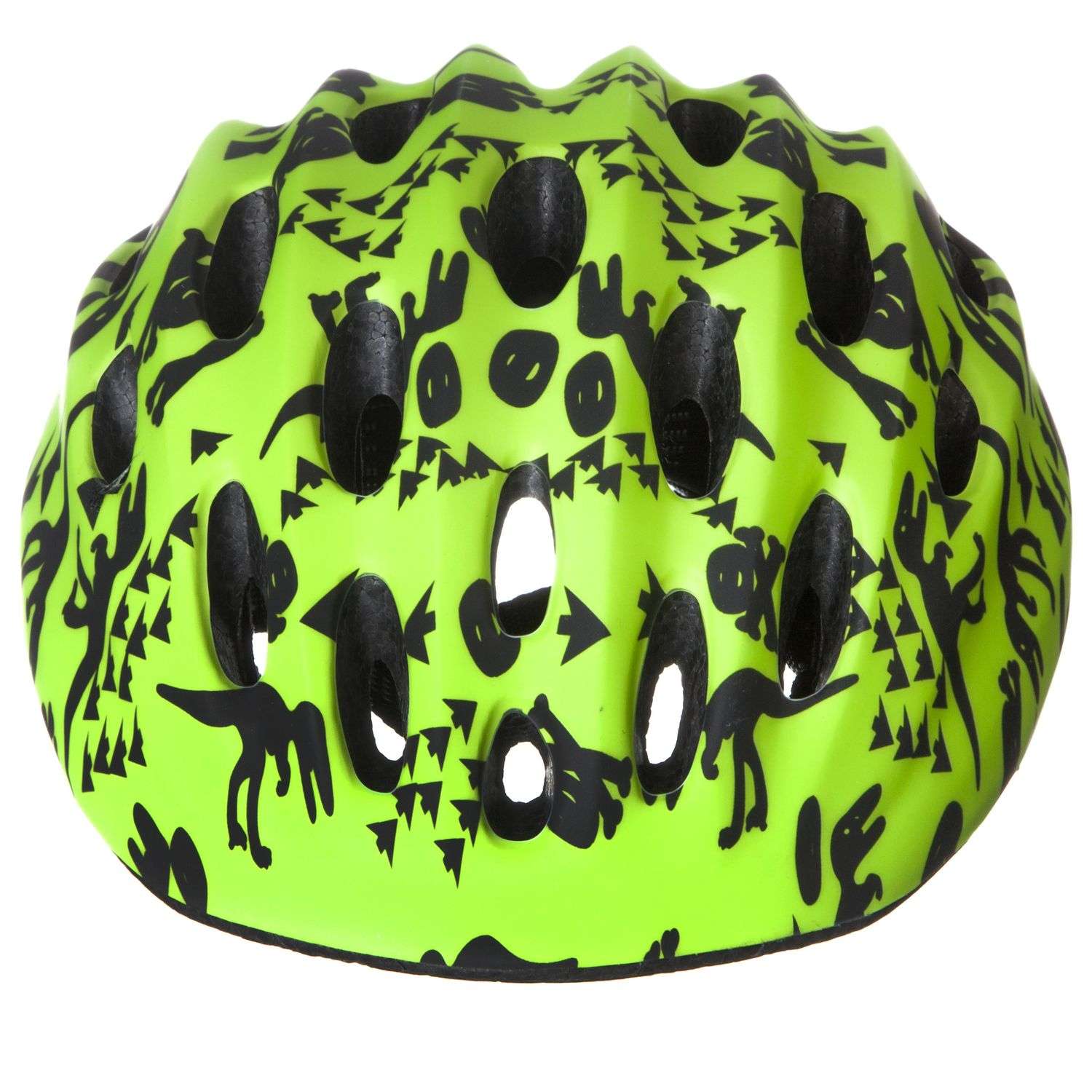 Шлем STG размер XS 44-48 cm STG HB10 черно зеленый - фото 3
