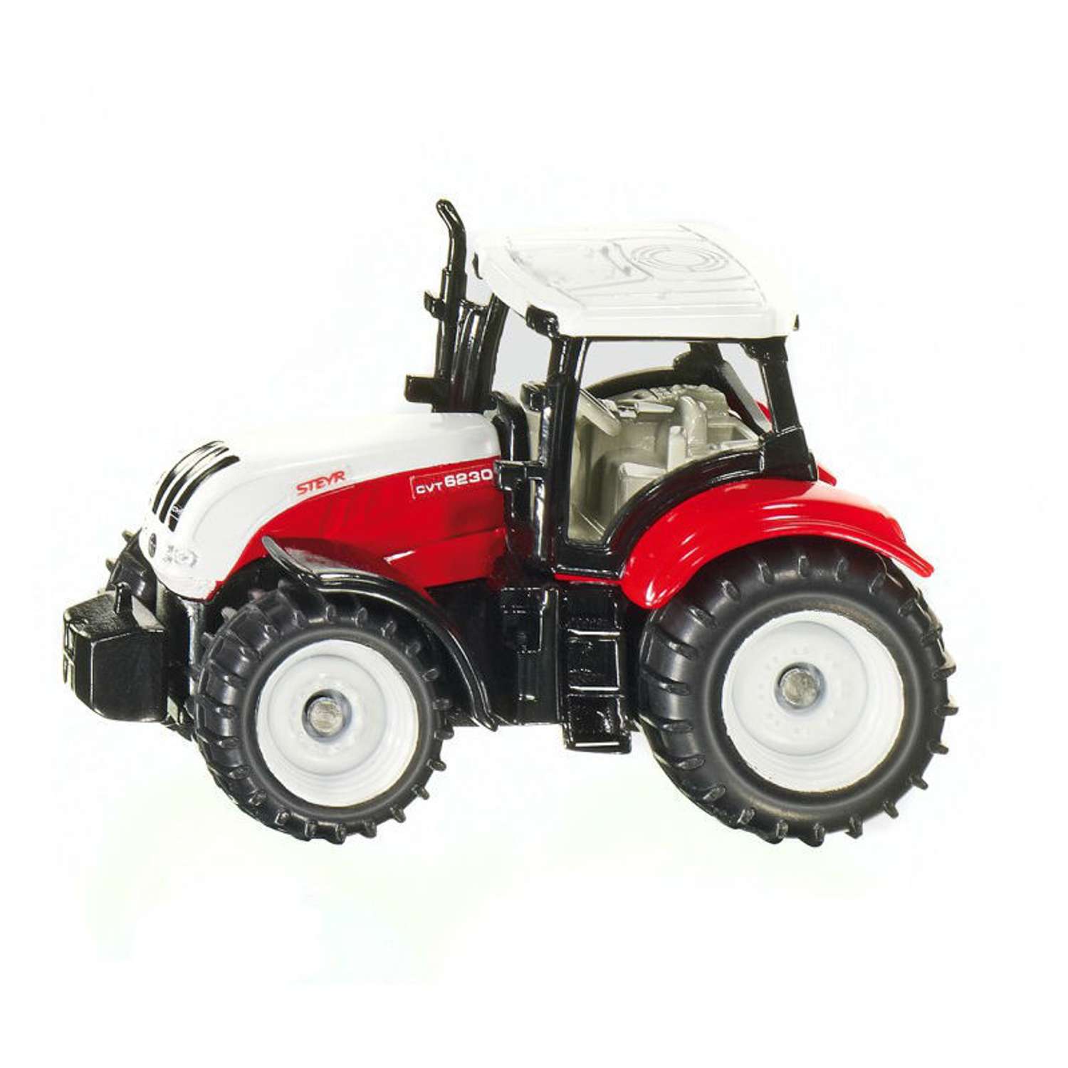 Трактор красно-белый SIKU красно-белый в масштабе 1:32 1382 - фото 1
