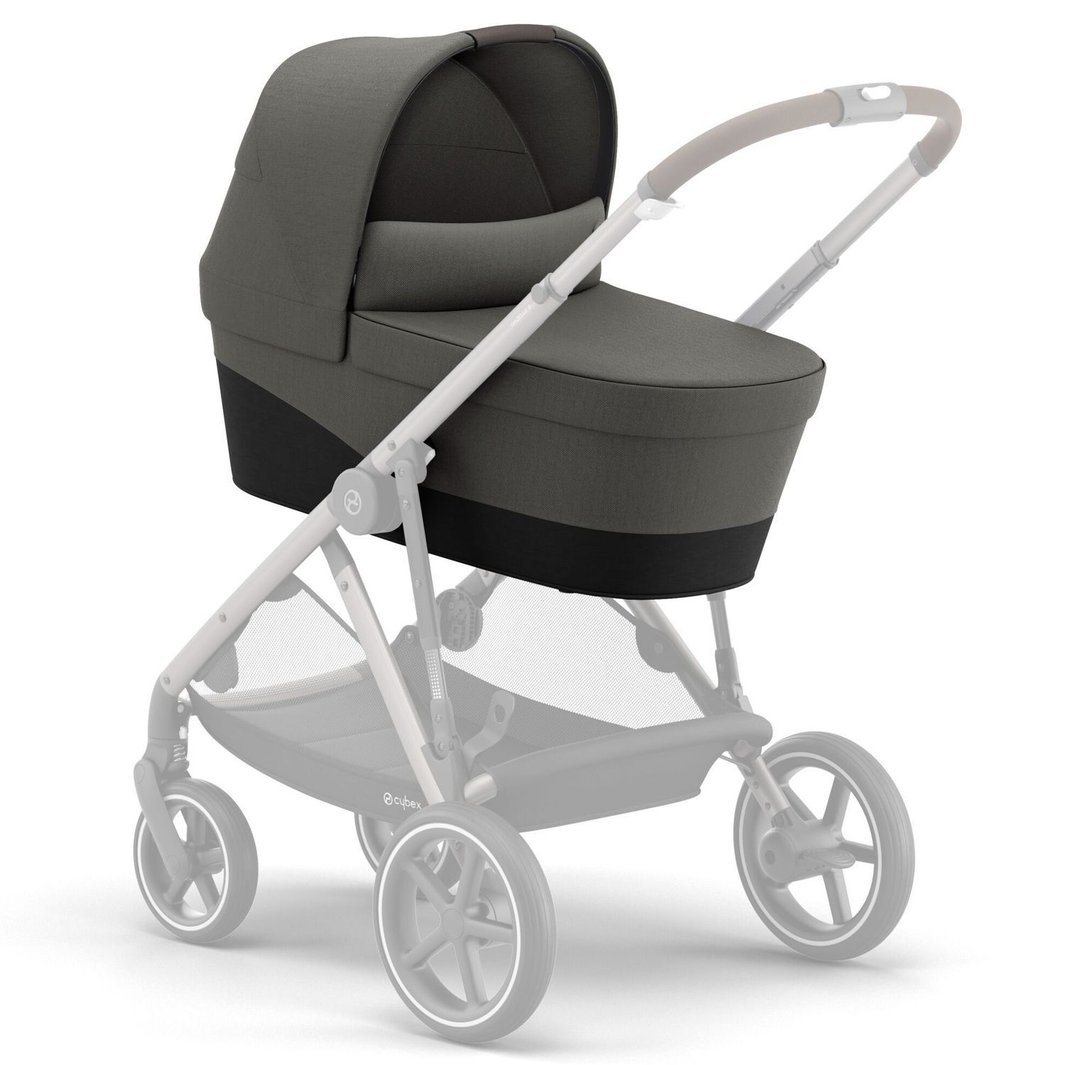 Блок спальный для коляски Cybex Gazelle S Seat Soho с дождевиком Grey 520004663 - фото 7