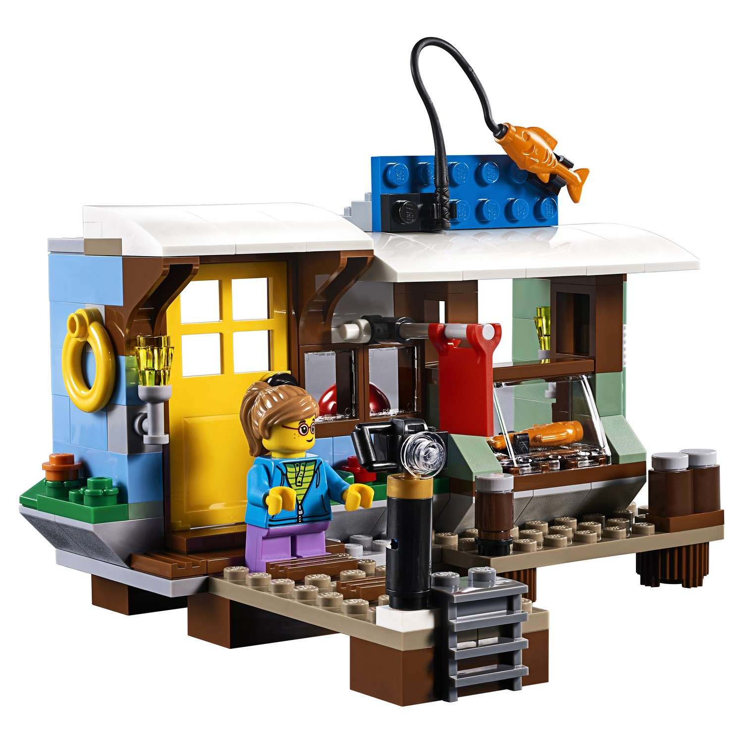 Конструктор LEGO Creator Плавучий дом 31093 - фото 11