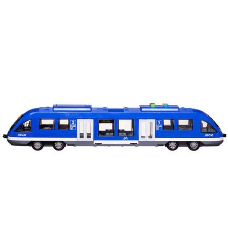 Трамвай ABTOYS фрикционный длина 44 см синий
