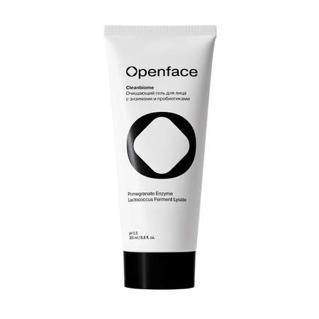Гель Openface очищающий для лица с энзимами Cleanbiome 200 мл
