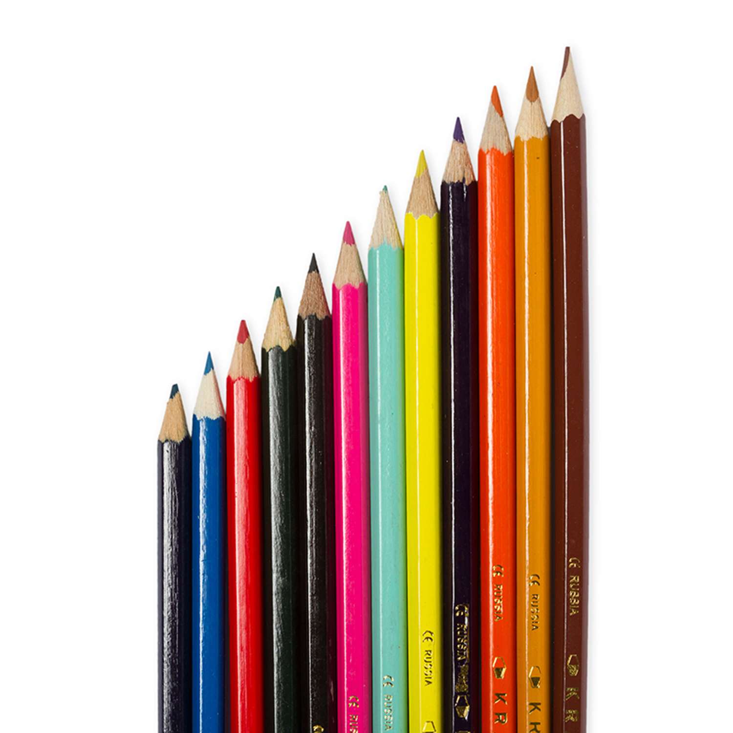 Цветные карандаши Erhaft 12 шт - фото 3