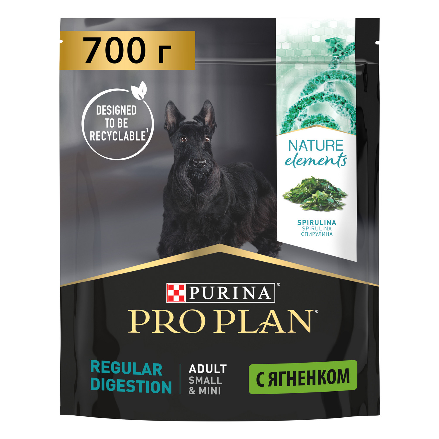 Корм для собак PRO PLAN Nature Elements мелких и карликовых пород ягненок 700г - фото 1