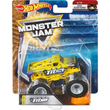 Машина Hot Wheels Monster Jam 1:64 Epic Edditions Титан новый дизайн FLW96