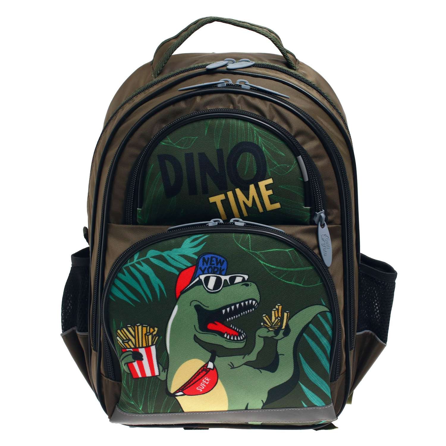 Рюкзак школьный Calligrata «Динозавр». 36 х 23 х 13 см. Эргономичная спинка - фото 4