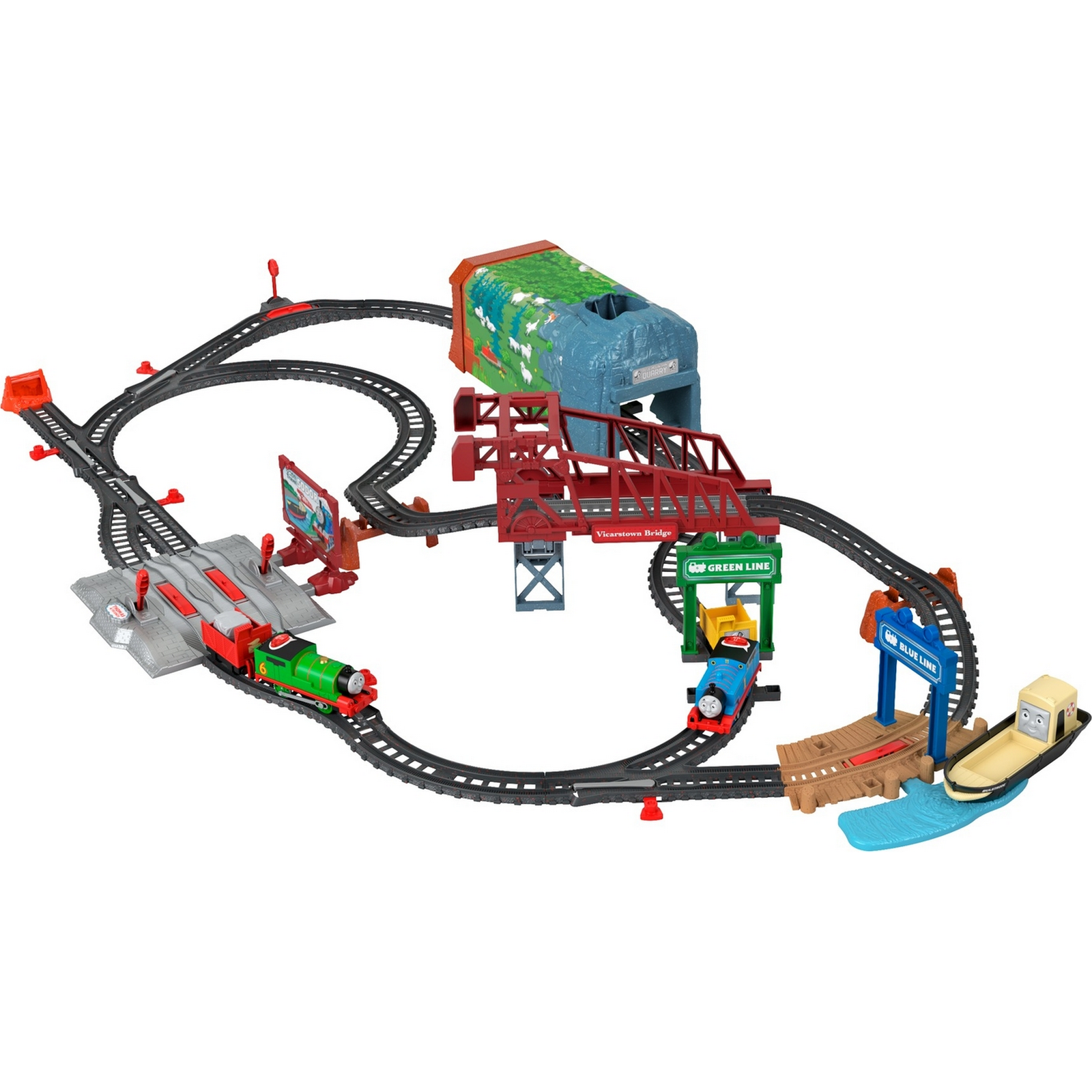 Набор игровой Thomas & Friends Трек-мастер День на острове Содор GVL59 GVL59 - фото 3