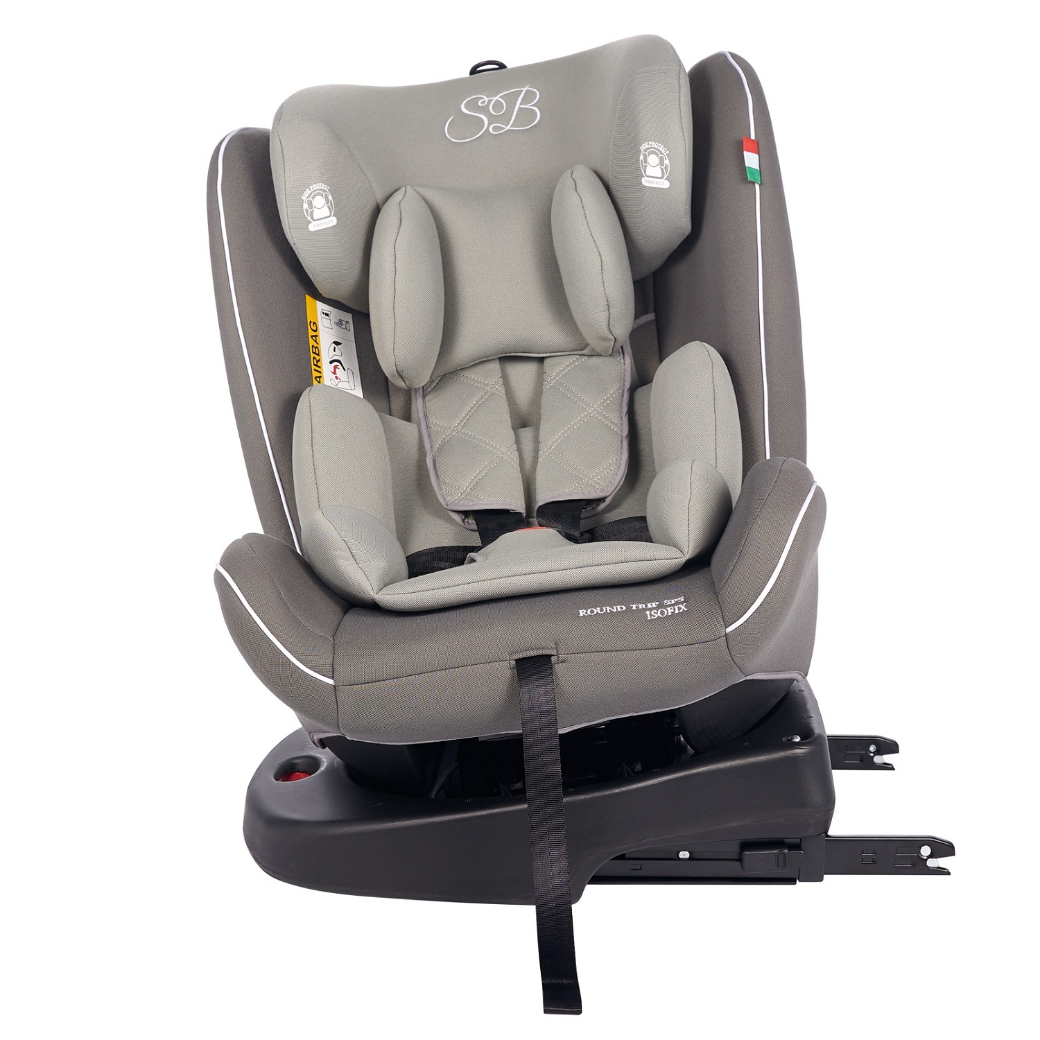 Автокресло Sweet Baby Round Trip SPS Isofix Grey - фото 4