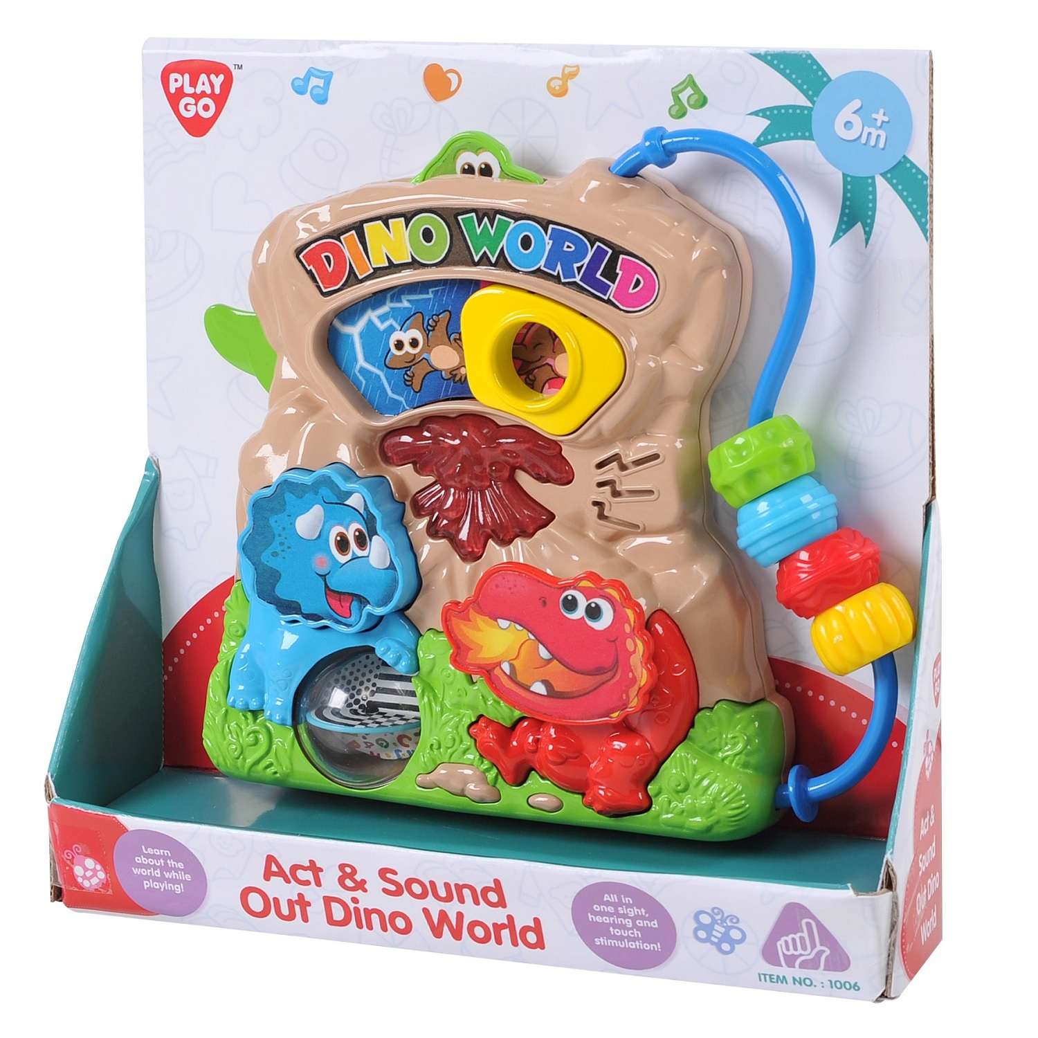 Развивающая игрушка Playgo Мир Динозавров - фото 2
