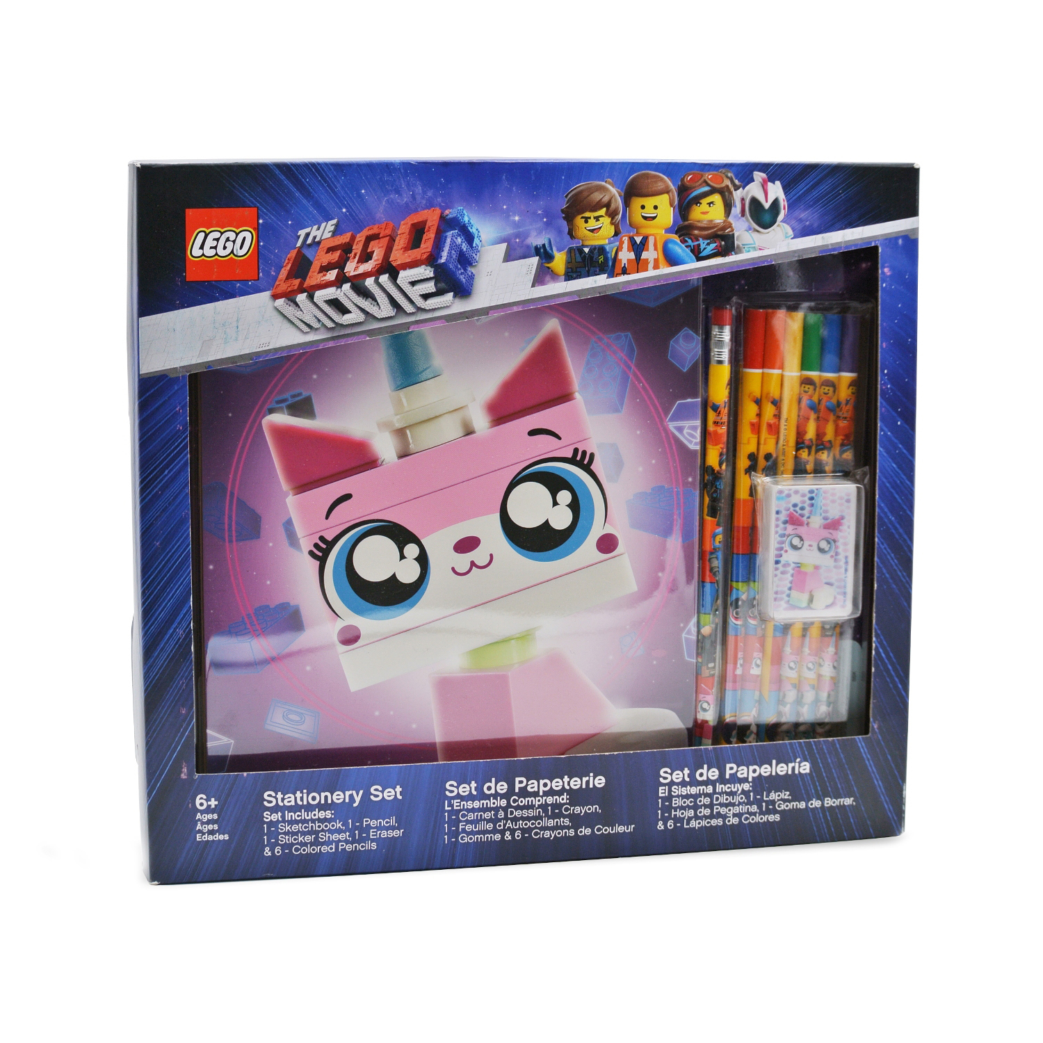 Набор канцелярский LEGO Movie2 Unikitty 10предметов 52347 - фото 1